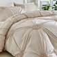 ⌛50% off – today only!💥🛏️Elegant Pinch Pleat Duvet Cover Set