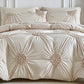 ⌛50% off – today only!💥🛏️Elegant Pinch Pleat Duvet Cover Set