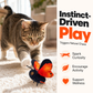 🔥LIMITED TIME 50% OFF!🐈🕹️Smart Sensing Flapping Butterfly Toy Interactive Cat🦋