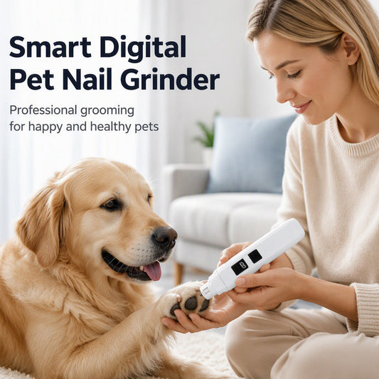🎁🎁50% OFF!🐶🐱Electric Pet Nail Grinder with LED Power Display