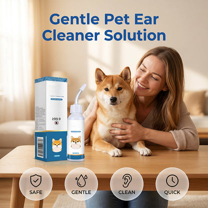 ⌛⏰Limited-Time Offer: Buy 1, Get 1 Free🐈🐕Gentle Pet Ear Cleaner Solution