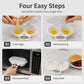 🎉💖Buy 1 Get 1 Free – 50,000+ Sold!🔥🥚Dual Cavity Microwave Egg Poacher